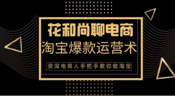 花和尚·天猫淘宝爆款运营实操技术，手把手教你月销万件的爆款打造技巧-千木学社