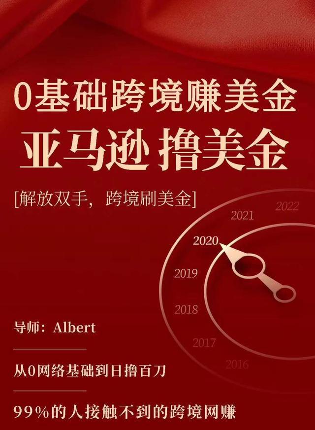 亚马逊撸美金项目，0基础跨境赚美金，解放双手，跨境刷美金-千木学社