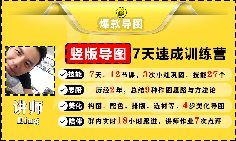 价值1388元【爆款导图】训练营 一张图吸粉800+，学完你也可以-千木学社