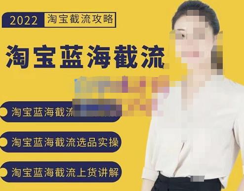 2022淘宝蓝海截流攻略，淘宝蓝海截流选品上货实操讲解-千木学社