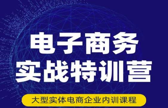 民赛电气内部出品：电子商务实战特训营，全方位带你入门电商，308种方式玩转电商-千木学社