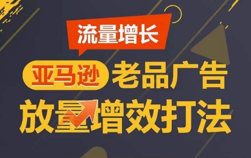 流量增长 亚马逊老品广告放量增效打法，短期内广告销量翻倍-千木学社