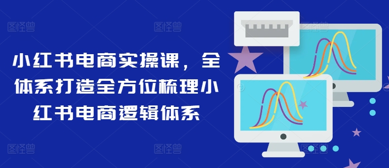 小红书电商实操课，全体系打造全方位梳理小红书电商逻辑体系-千木学社